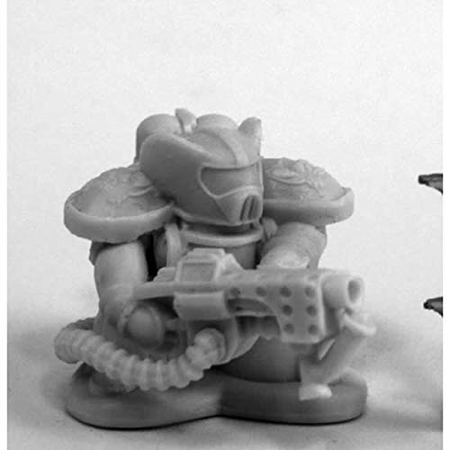 Reaper Miniatures Space Mousling Flamer #80086 Chronoscope Bones Mini Figure