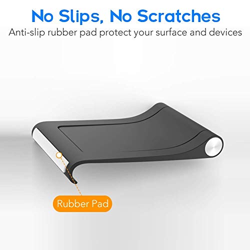 Portable Cell Phone Stand Holder Dock for Desk Bed Watching Movies,Compatible Phone X 8 7 6 Plus XS XR Max 6S 5,Pad Mini Pro Air Samsung, Smartphone Holder for Desktop Adjustable Foldable, 2 Pack
