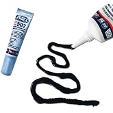 Silicone Sealant 100% RTV - 2.8 oz Squeeze Tube -Black-
