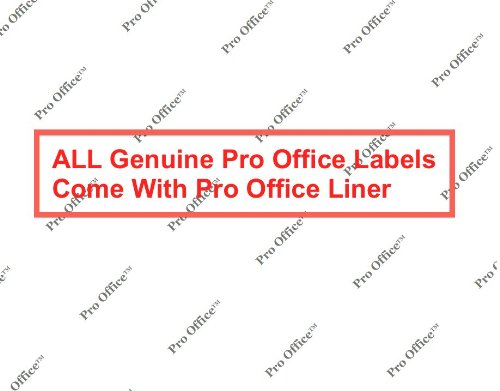 Pro Office Premium 4000 Half Sheet Self Adhesive Shipping Labels for Laser Printers and Ink Jet Printers, White, Made in USA, 5.5 x 8.5 Inches, Pack of 500, Same Size As 8126 and More