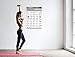 Dumbbell Exercise Workout Poster for Women - Laminated - Exercise for Women - Leg, Arm, Exercises - Home Gyms - Fitness Chart - Resistance Training Exercises - Total Body Workout Exercise Poster