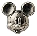 Disney Mickey Head Pewter Lapel Pin