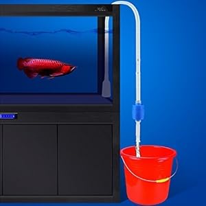 Voarge Sifone per la pulizia dell'acquario, pompa manuale 140 cm per acquari e serbatoi di pesci, pompa manuale dell… Voarge Voarge Sifone per la pulizia dell'acquario, pompa manuale 140 cm per acquari e serbatoi di pesci, pompa manuale dell…