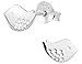 Hypoallergenic Sterling Silver Little Bird Stud Earrings for Kids (Nickel Free)