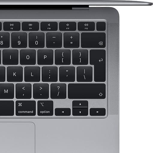 2020 Apple MacBook Air with 1.1GHz Intel Core i3 (13 inch, 8GB RAM, 256GB SSD Storage) (QWERTY English) Space Gray (Renewed)