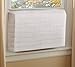 Collections Etc Indoor Quilted Window Air Conditioner Cover - Maintains Heat and Keeps Cold Air Out while Eliminating Dust Buildup, Medium