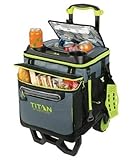 Arctic Zone Titan Deep Freeze Rolling Cooler – High Performance – 60 Can Capacity