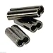 Double Barrel Crimp Sleeves Kit, Fishing Wire Leader Rigging Copper Tube Fishing Line Connector Tackle Kit (300pcs)