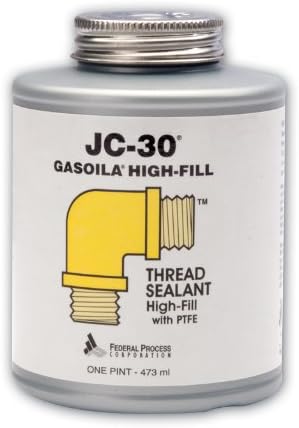 Gasoila JC-30 PTFE High-Fill Thread Sealant, 1 pint Can