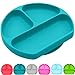 Silikong Suction Plate for Toddlers | BPA Free | Microwave, Dishwasher and Oven Safe | Fits Most Highchair Trays | Stay Put Divided Baby Feeding Bowls and Dishes for Kids and Infants primary