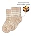 Niteo Certified Organic Cotton Baby Socks 6-Pack, Multi, 6-12 Months