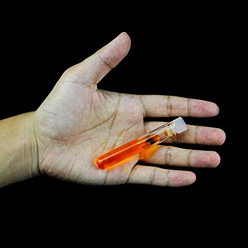 DEPEPE 30 Packs 6ml Clear Plastic Test Tubes with Caps, 13×75mm Mini Test Tubes