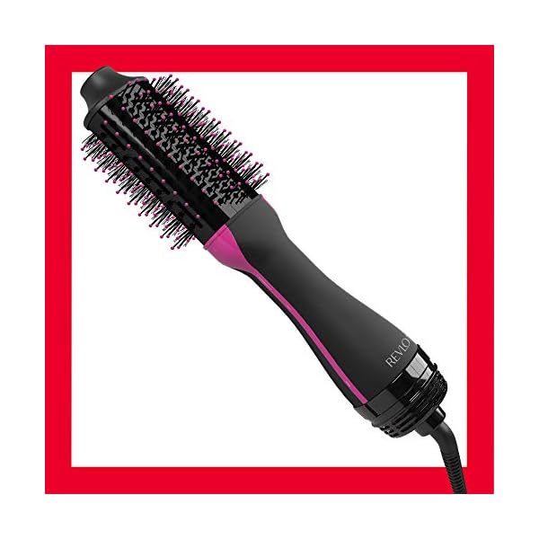 REVLON-Salon-One-Step-Hair-Dryer-and-Volumiser-for-Medium-to-Short-Hair-RVDR5282UKE Revlon Salon One-Step Hair dryer and Volumiser mid to short hair (One-Step, 2-in-1 styling tool, IONIC and CERAMIC…