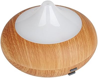 Newbrellas Essential Oil Diffuser 140ml Cool Mist Air Humidifier - 7 Color LED Lights Changing, Waterless Auto Shut-off for Home Office Bedroom Room