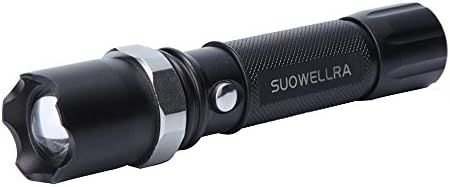 LED Flashlight, Outdoor Survival Tactical Torch, Adjustable Handheld Zoomable Flashlight with 3 Modes for Concert, Outdoor Camping Trip , portable and Lightweight - Water Resistant Lamp