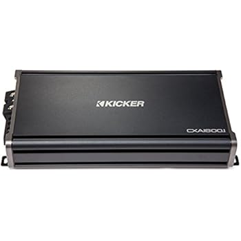 Amazon.com: Kicker 43CXA12001 Sub Amplifier CXA1200.1 Amp 1200W