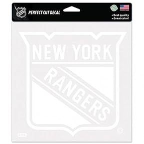 WinCraft NHL New York Rangers WCR29633014 Perfect Cut Decals, 8" x 8"