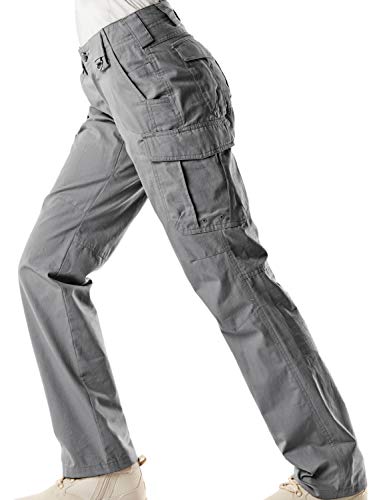 image for CQR CQ-WFP510-STN_8/Regluar Women's Flex Stretch Tactical Long Pants L