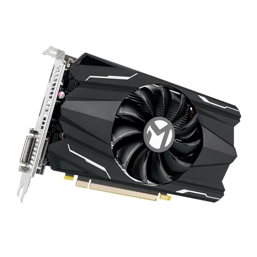 MAXSUN Geforce GTX 1050 Ti 4GB GDDR5 128-Bit Graphics Card for Gaming GPU Mini ITX Design DisplayPort, HDMI, DVI-D, Single Fan Cooling System