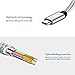 USB Type C Cable, (2-Pack 6.6ft) VINSO TECH USB C to USB 3.0 Nylon Braided Cable Fast Charger for Nexus 6P 5X, LG G6 V20 G5, Nintendo Switch, Samsung Galaxy S8 S8+ , New Macbook More (Grey)