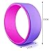 NGT Yoga Wheel 13 inch Yoga Wheel for Back Pain Strongest and Most Comfortable Dharma Yoga Prop Wheel with Free Yoga Bands (Black-Pink)thumb 2