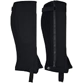 TackField Unisex Adult Amara Synthetic Equestrian Half Chaps