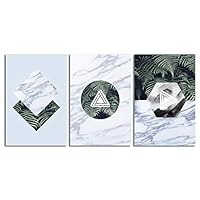 signwin-3 Piece Canvas Wall Art-Modern Nordic Style-Canvas Prints Home Artwork Decoration for Living Room,Bedroom - 16