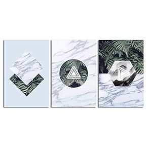 signwin-3 Piece Canvas Wall Art-Modern Nordic Style-Canvas Prints...
