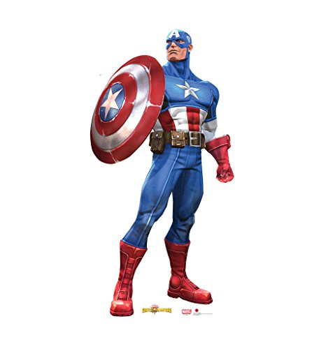 Advanced Graphics Captain America (Marvel Contest of Champions Game) 74" x 37" - Thumbnail 5