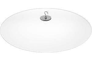 GANAZONO Plastic Bird Feeder Rain Cover Squirrel Baffle for Bird Houses or Hanging Humming Bird Feeder Station Pole