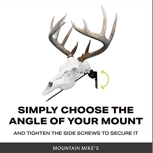 Mountain Mike's Deer Positioner European Skull Wall Mount
