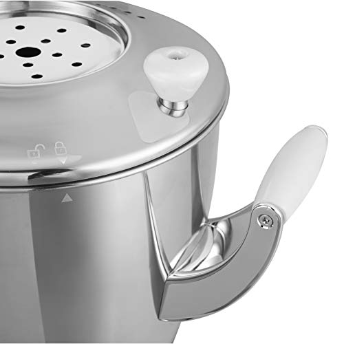 UNIMAT 1005003 Samowar Teekocher HeiÃwassergerät, 1800, Edelstahl, 6 liters – Bild 5