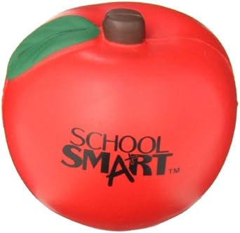 red apple stress ball