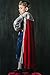 Kids Boys Noble King Halloween Costume Royal Prince Dress Up & Role Play (3-6 years, white, red, golden, royal blue)