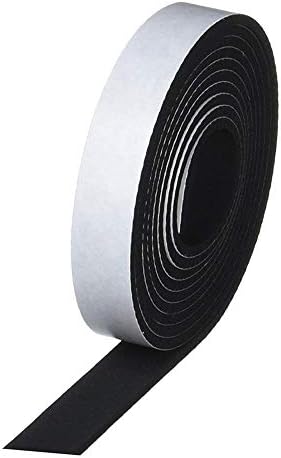 すき間ふさぎ 防水テー インテリアドアおよび窓 隙間テープ 防音テープ 耐候性 防寒 防虫 シーリング 室内 玄関 窓 車 10mm 幅 X 3mm 厚さ 5m 長さ