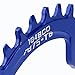 ColorGo Oval Narrow Wide Chainrings 104BCD 32T/34T/36T Single Speed Chain Rings For MTB/BMX Balck /Red/Blue/Green