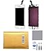 COCOCKA LCD iPhone 5S Screen Replacement Set for LCD Touch Screen Digitizer Frame Assembly (Free Tool Kit) (White)