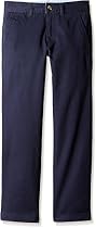 Tommy Hilfiger Big Boys' Academy Chino Pant, Swim Navy, 12