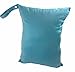 Baby Wet and Dry Bag for Diapers and Burp Cloths - Reusable and Washable (Blue)