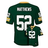 Clay Matthews Green Bay Packers Green NFL Youth 2015-16 Season Mid-tier Jersey