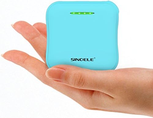 SINOELE Portable Power Bank 10000mAh External Battery Pack Fast Charging Power Pack for iPhone,iPad,Samsung,Huawei and More (Blue)