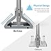 [Updated Version] Vertical Laptop Stand, BoYata Aluminum MacBook Stand Laptop Holder Desktop Stand with Adjustable Dock Size Compatible for MacBook/Lenovo/Dell Laptops (up to 17.3 inches) (Space Grey)thumb 4