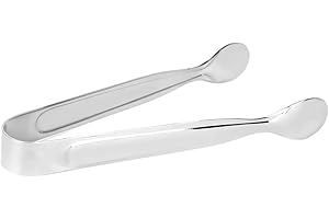 1Pcs Small And Practical Stainless Steel Candy Tongs For Sugar Cube Ice Cube Tea Party Coffee Bar Silver New Released