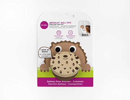 ORIBEL VertiPlay (Wall Toy) Knock Knock Door Knocker - Spikkey