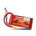 FLOUREON 3S 11.1V 5000mAh 55C Lipo Battery Pack with Deans T Plug for RC Helicopter RC Airplane RC Hobby (1500mAh)