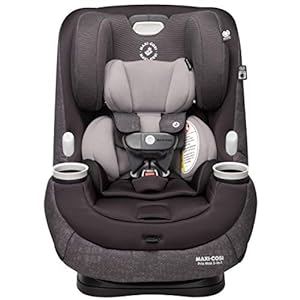 Maxi-Cosi Pria Max All-in-One Convertible Car Seat, rear-facing, from 4-40 pounds; forward-facing to 65 pounds; and up…