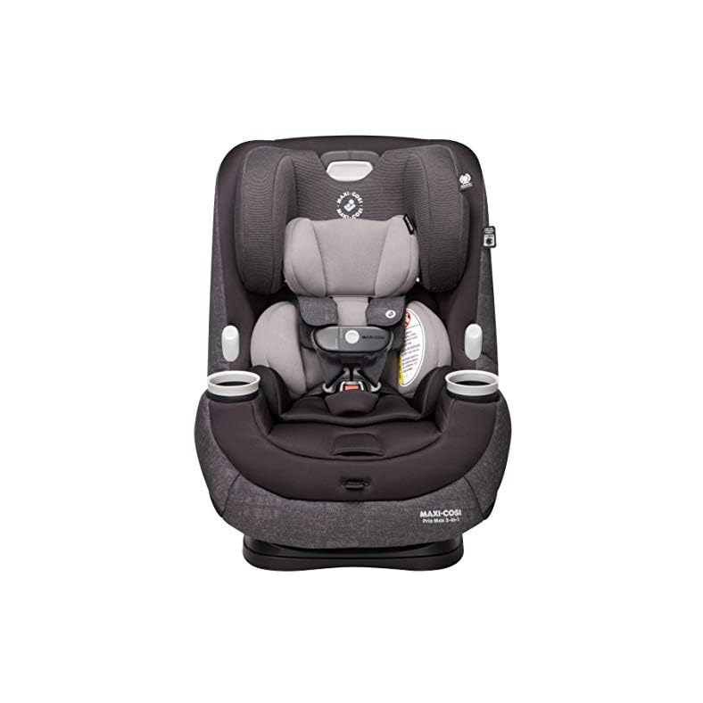 Maxi-Cosi Pria Max All-in-One Convertible Car Seat, rear-facing, from 4-40 pounds; forward-facing to 65 pounds; and up…