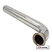 44mm 60mm Wastegate Stainless Steel Dump Pipe V-Band Flanged