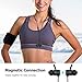 Letscom Wireless Bluetooth Headphones, Magnetic Bluetooth Earbuds, HD Bass Stereo, IPX 5, Built-in Mic in Ear Earphones, with 12 Hours Playtime for Running, Sports, Workout, Gym