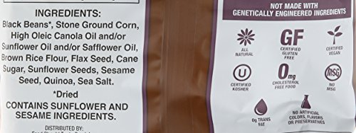 Food Should Taste Good, Tortilla Chips, Multigrain Bean Chips, Black Bean, 5.5 oz (Pack of 12) - Thumbnail 2